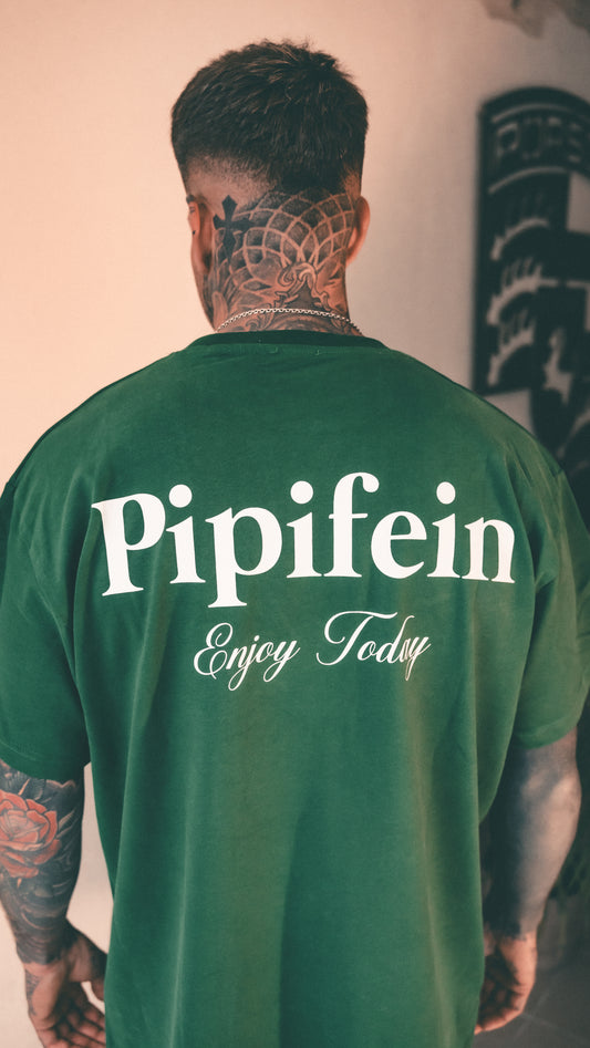 Enjoy Today Shirt grün