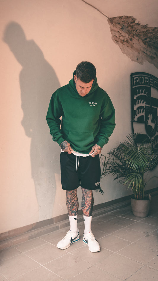 Enjoy Today Hoodie green