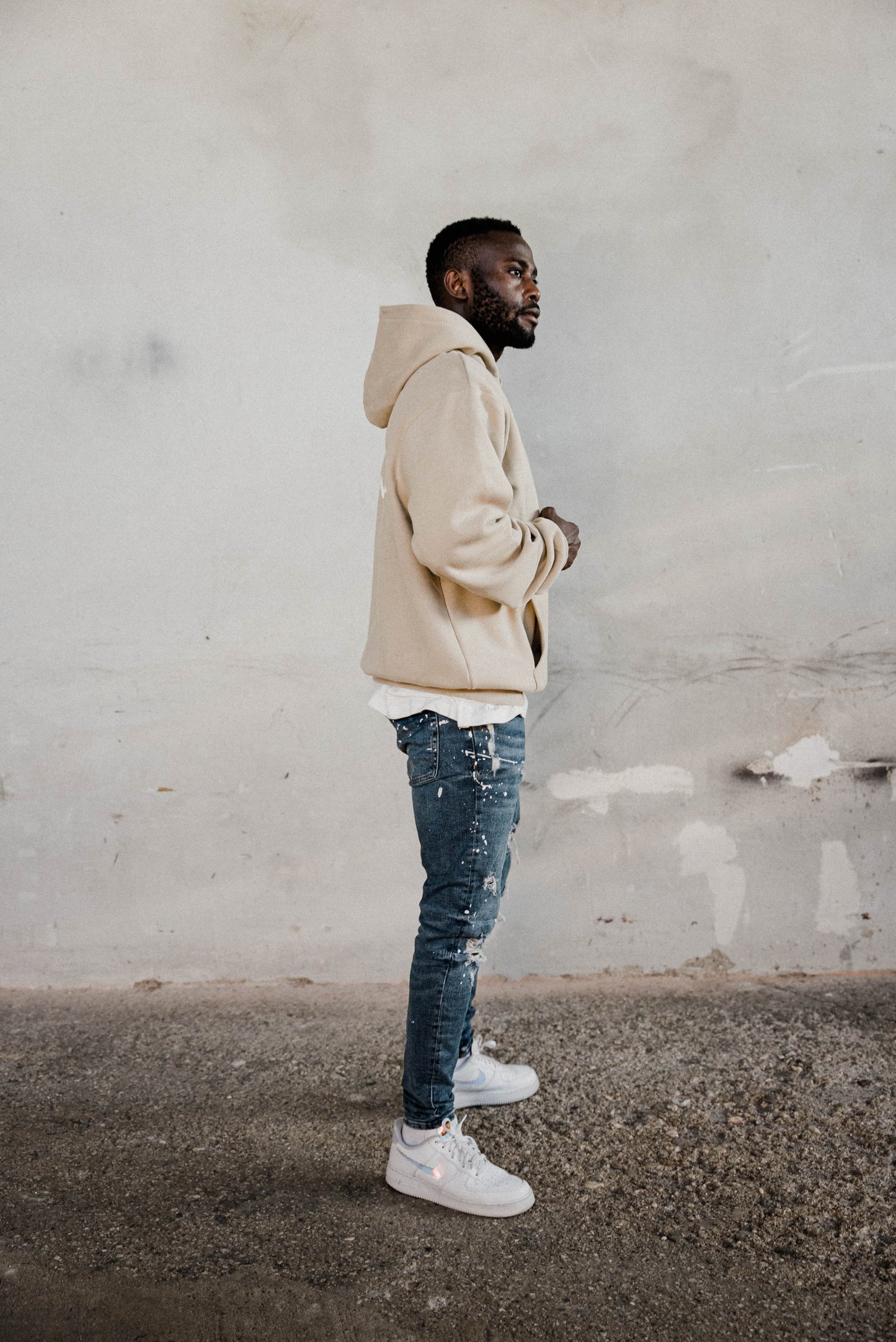 HOODIE BEIGE NOBASICSHIT