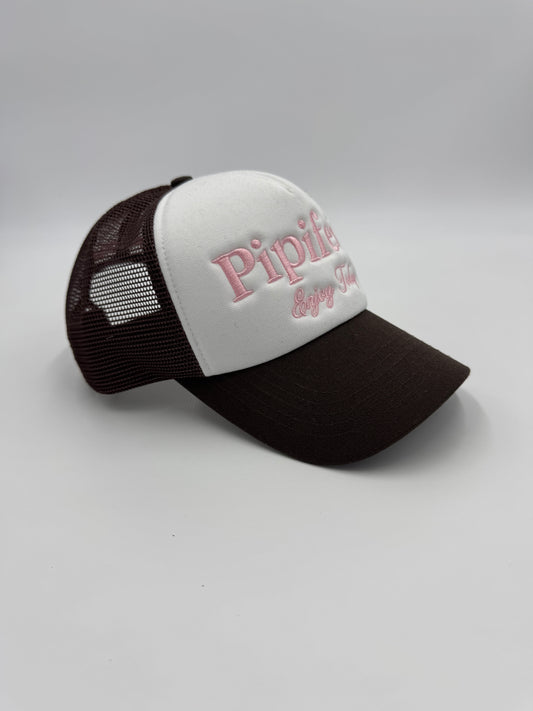 Enjoy Today Trucker Cap braun