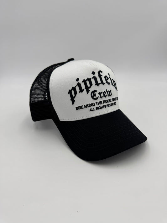 Pipifein Crew Trucker Cap schwarz
