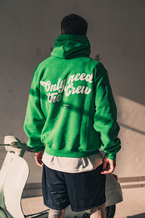 
                  
                    Laden Sie das Bild in den Galerie-Viewer, HOODIE &amp;quot;ONLY NEED THE CREW&amp;quot;
                  
                