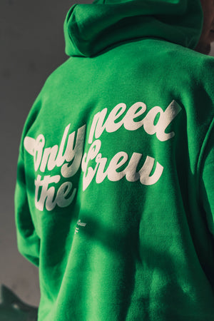 
                  
                    Laden Sie das Bild in den Galerie-Viewer, HOODIE &amp;quot;ONLY NEED THE CREW&amp;quot;
                  
                